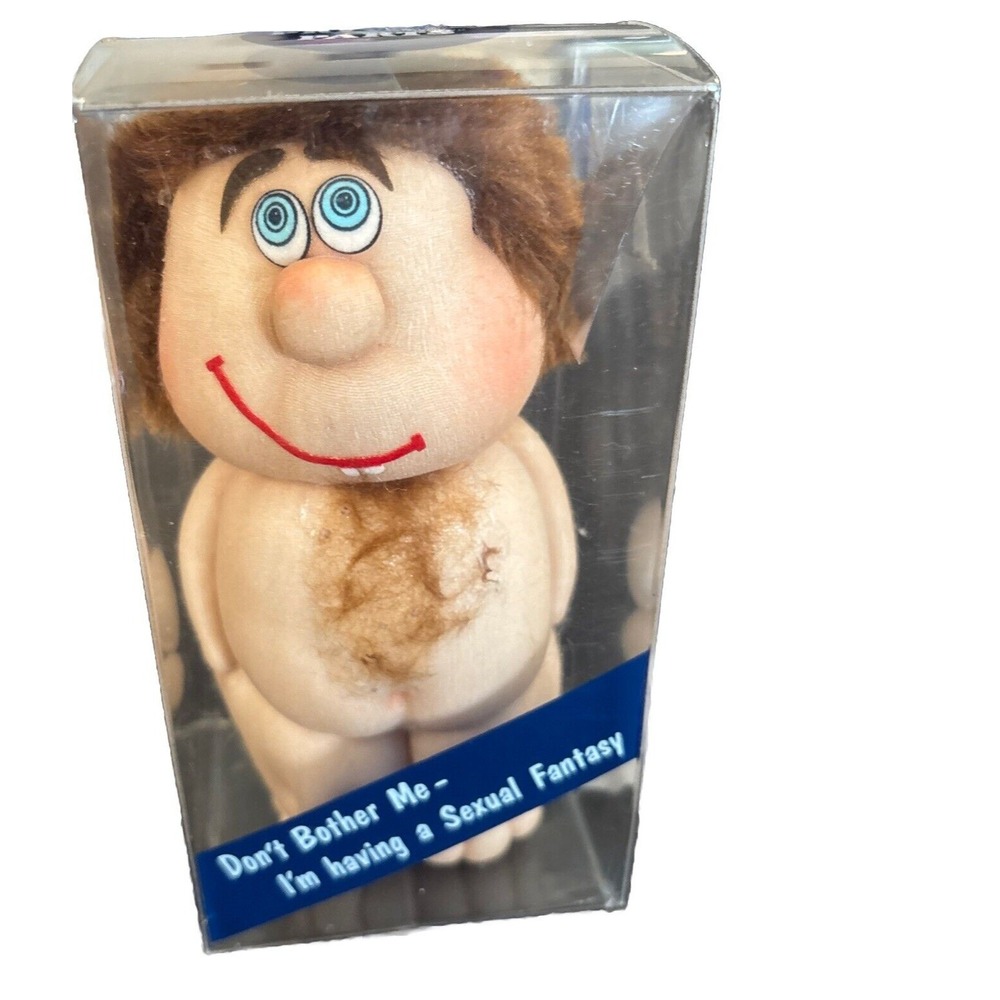 NIB Rare Vintage Russ Bertie And Company Private Parts Naked Man Plush